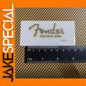 Vintage Custom Bass Decals for ST and Tele Guitars