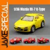 Vibrant Yellow Mazda RX-7 Q-Type Miniature Model