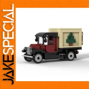 Vintage Christmas Truck Building Set