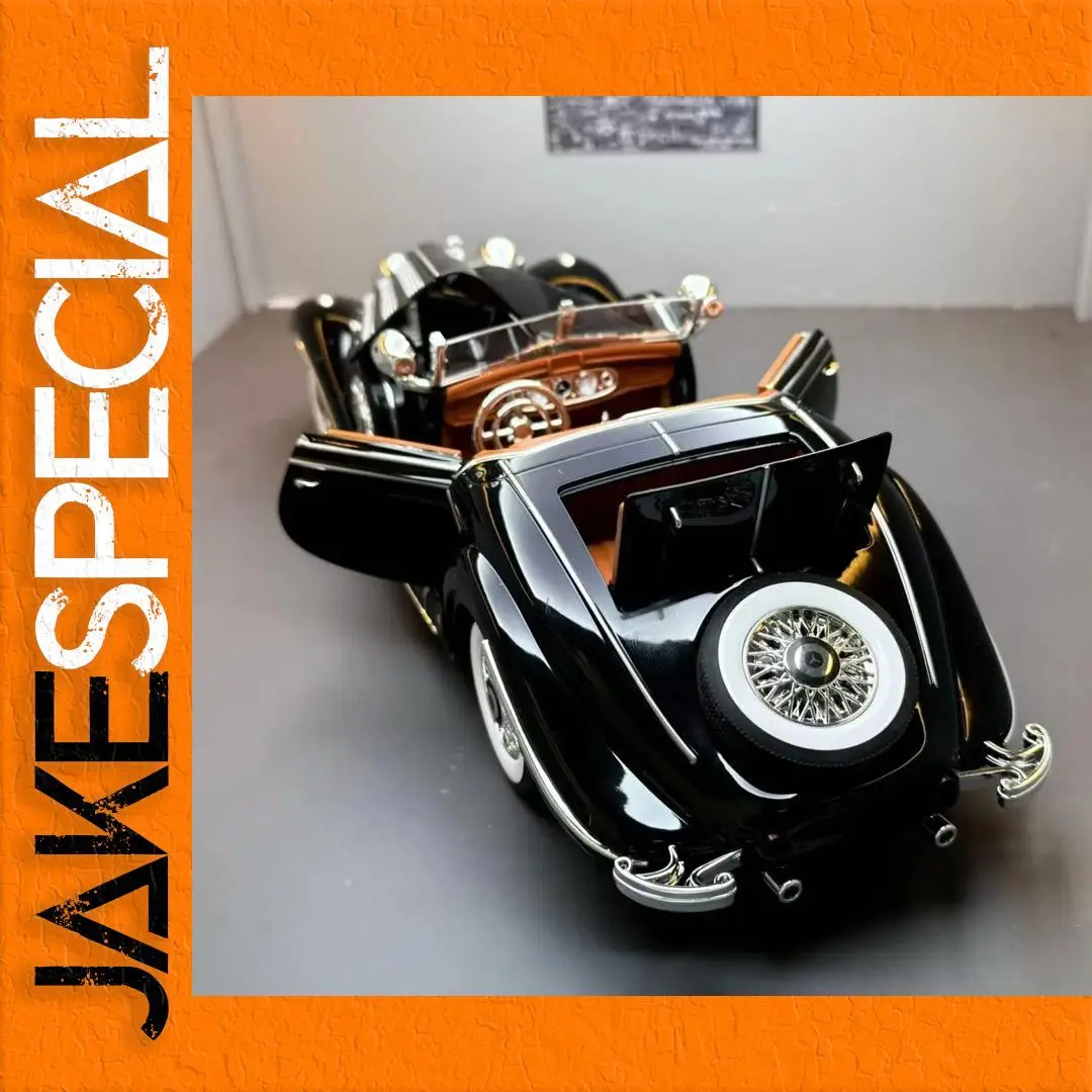 1936 Benz 500K 1:18 Scale Diecast Model 1 1936 Benz 500K 1:18 Scale Diecast Model