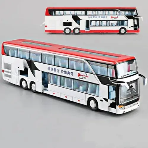 1:50 Scale Simulation Double-Decker Bus Model 8 1:50 Scale Simulation Double-Decker Bus Model - Image 8
