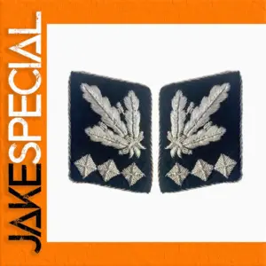 German Shoulder Badge with Silver Embroidery