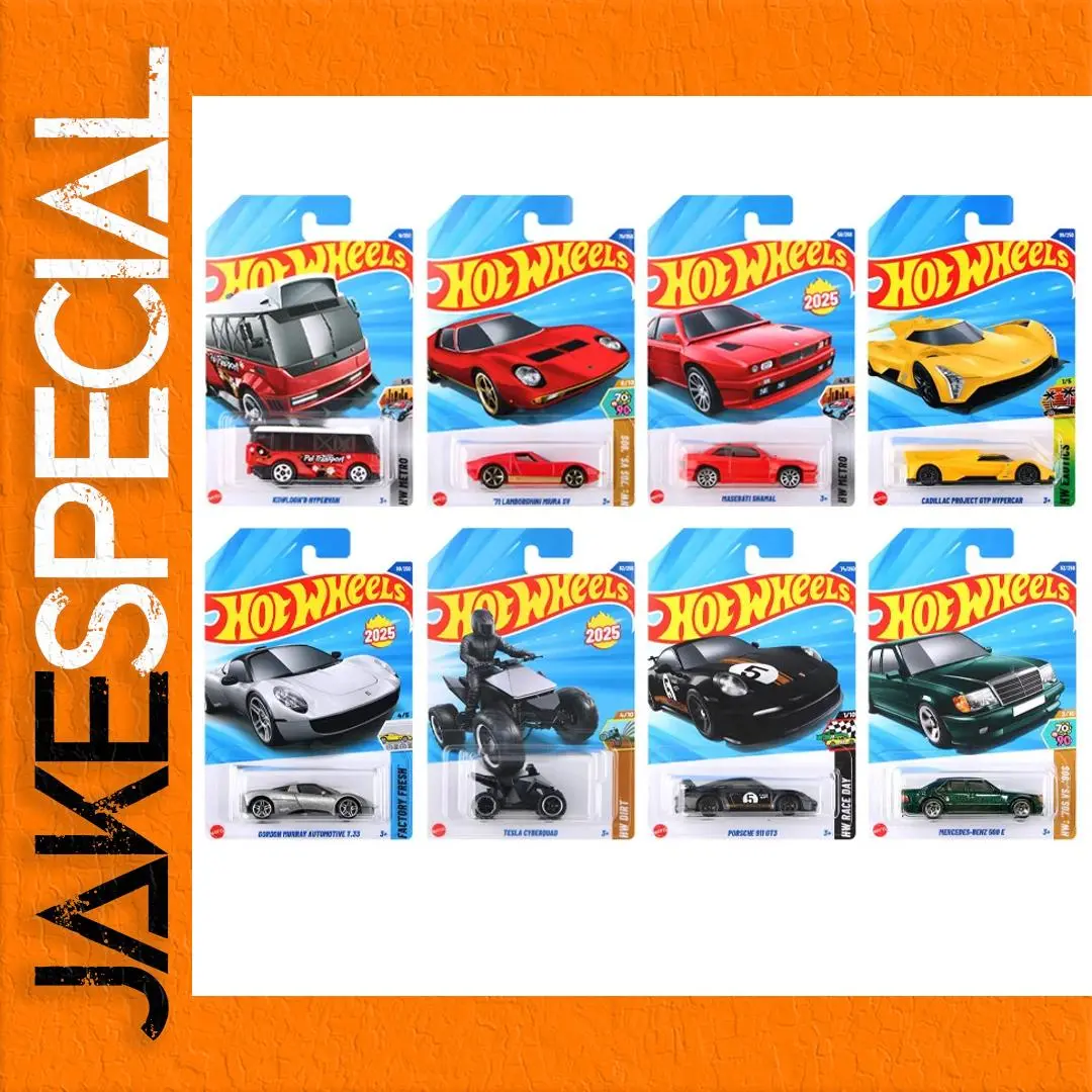 Hot Wheels 1:64 Scale 2025 Model Set 1 Hot Wheels 1:64 Scale 2025 Model Set
