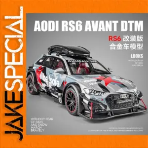 1:24 Scale Audi RS6 Wagon Model with Lights