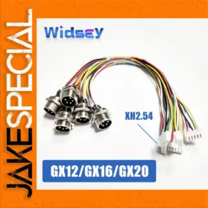 GX Connectors Extension Cable 2-6 Pin, 150/300mm