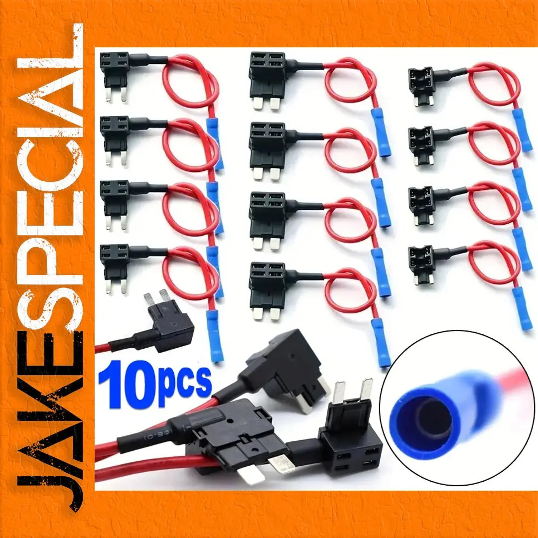 Automotive Fuse Tap Adapter Kit (Supports 12V/24V) 1 Automotive Fuse Tap Adapter Kit (Supports 12V/24V)