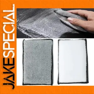 Car Interior Microfiber Scrubbing Sponge Set