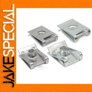 Stainless Steel U Type Clips Set of 10