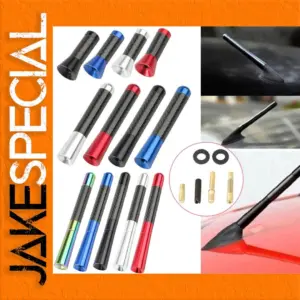 Carbon Fiber Car Antenna in Multiple Colors