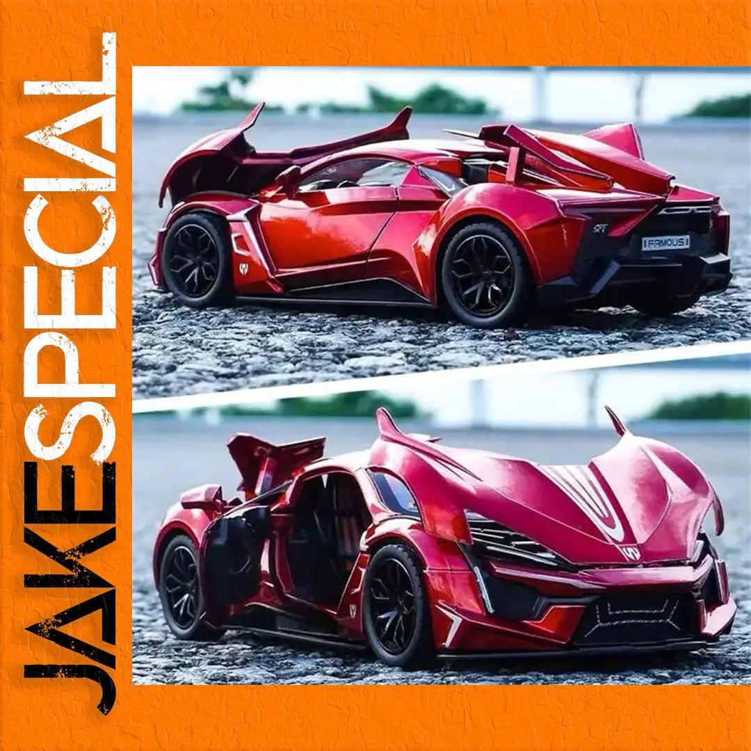 Lykan Hypersport 1:24 Alloy Model Collectible 1 Lykan Hypersport 1:24 Alloy Model Collectible