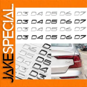 3D ABS Badge Emblem Sticker for Vehicles