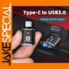 Vehicle USB-C to USB 3.0 Adapter for Cars
