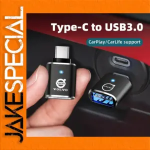 Vehicle USB-C to USB 3.0 Adapter for Cars