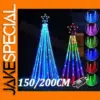 Outdoor LED Christmas Tree Lightshow (150cm & 200cm)