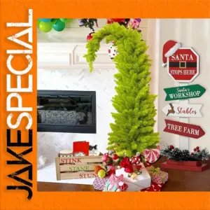 Crooked Neck Artificial Christmas Tree 90cm & 150cm