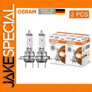 OSRAM H4, H7, H8, H9, H11, H16, 9005, 9006 Halogen Bulbs