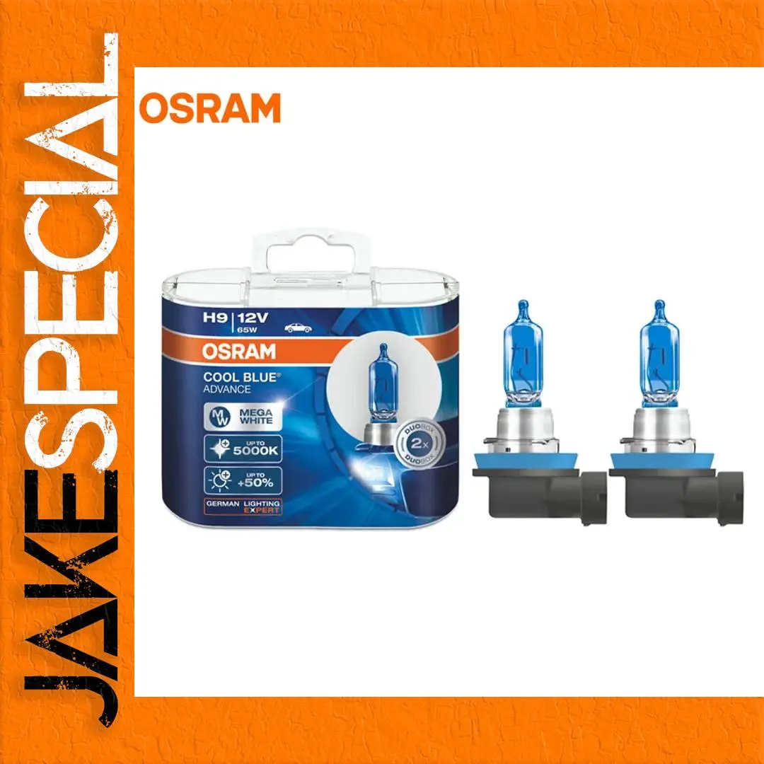 OSRAM H9 62213CBA Headlight Bulbs, 2-Pack 1 OSRAM H9 62213CBA Headlight Bulbs, 2-Pack
