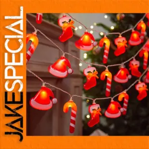 Festive Christmas LED Light String 1.5m/3m