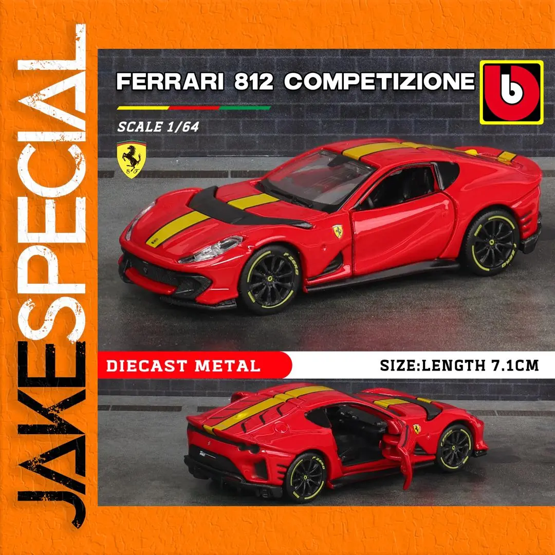 Ferrari E812 COMPETIZIONE 1:64 Diecast Model 1 Ferrari E812 COMPETIZIONE 1:64 Diecast Model