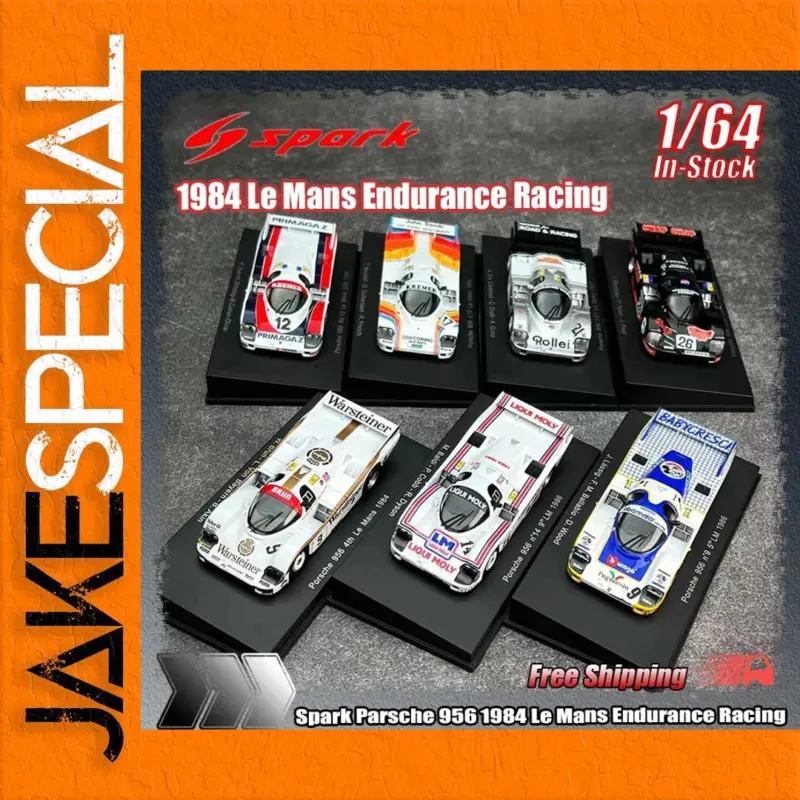 Discover the Timeless Appeal of the Miniature Porsche 956 1:64 Die-Cast Collectible 1 f918847e1ff743c98fc05081 product image