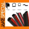 Automotive Rubber Seal Strip Set - 4 Profiles