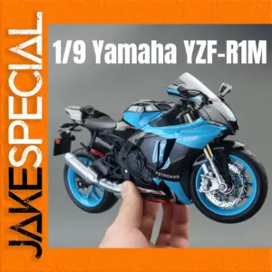 Yamaha YZF-R1M 1:9 Diecast Motorcycle Model