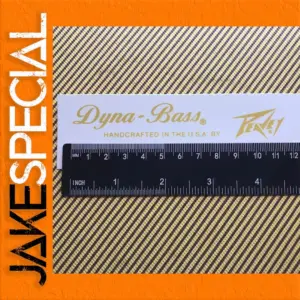 Dyna-Bass Electric Guitar Waterslide Decals Set