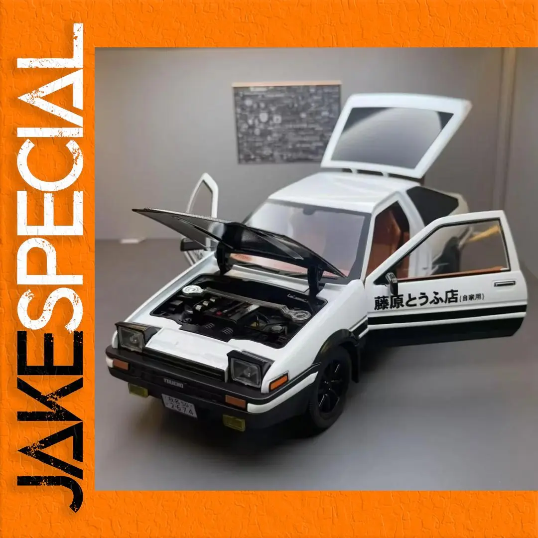Initial D AE86 1:18 Diecast Model with Sound 1 Initial D AE86 1:18 Diecast Model with Sound