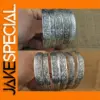 Vintage Tibetan Silver Cuff Bracelet with Carvings