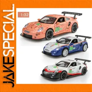 1:32 Diecast 911 GT3 RSR Model with Lights
