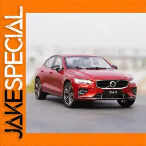 Red Volvo S60 1:18 Diecast Model Car
