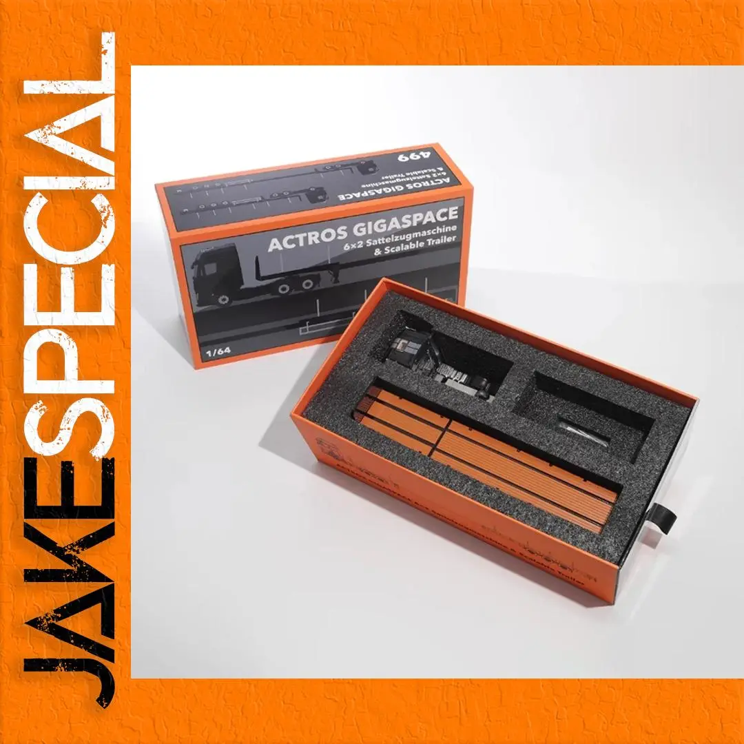 GCD 1/64 Scale Actros Truck Model Collection 1 GCD 1/64 Scale Actros Truck Model Collection