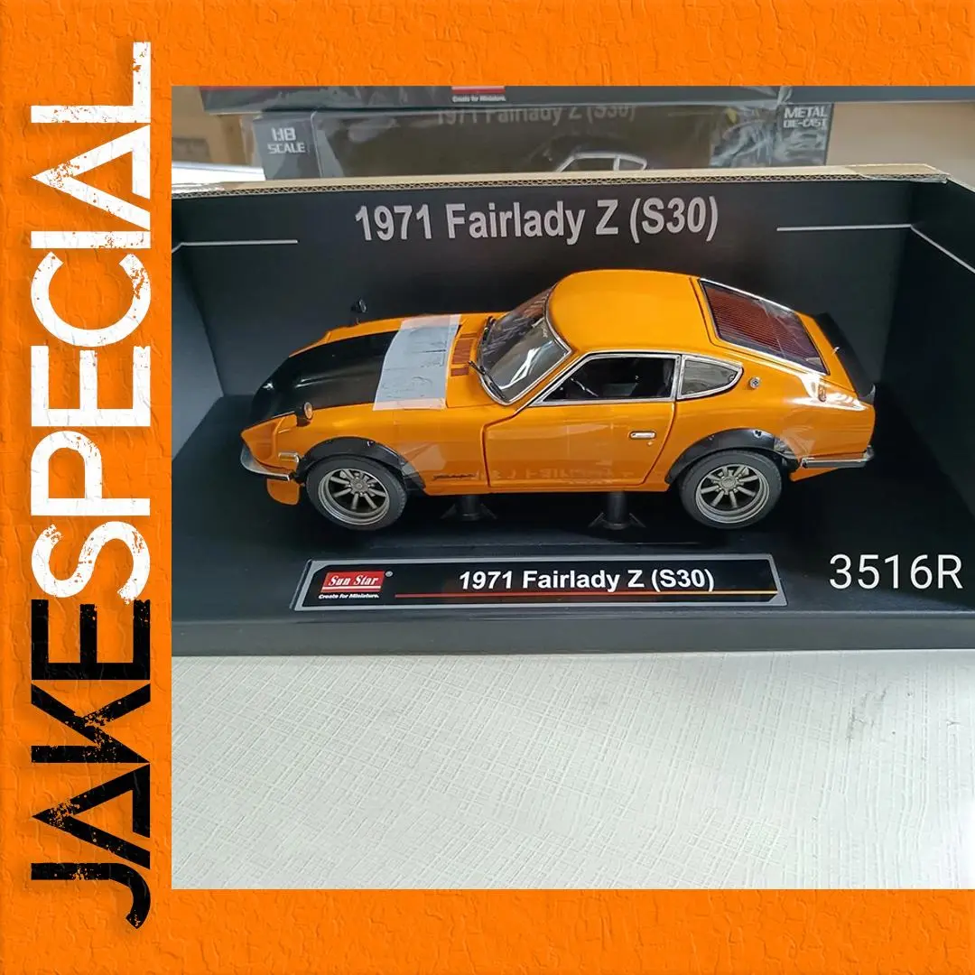 SunStar 1/18 Scale 1971 Fairlady Z Diecast Model 1 SunStar 1/18 Scale 1971 Fairlady Z Diecast Model