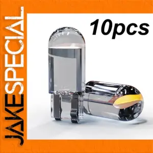 10-Pack T10 LED Bulbs for Vehicles