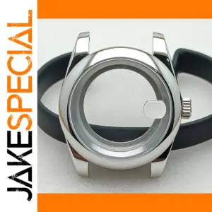 39mm NH35 Stainless Steel Watch Case with Sapphire Glass