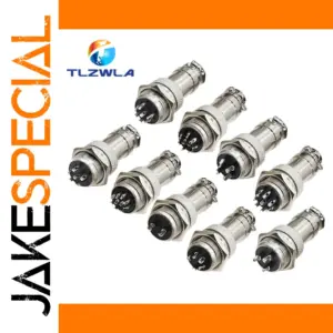 GX16 Aviation Connector Set with 2-9 Pins