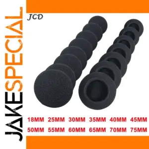 Set of 10 Universal Foam Earpads for Headphones
