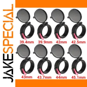 Rugged Rifle Scope Lens Cover 39.4-48mm