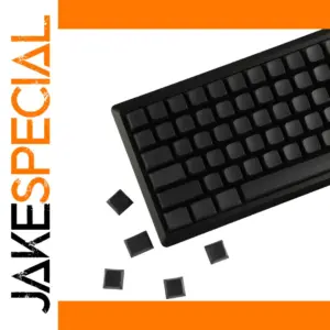 Black ZDA Profile Keycaps for Mechanical Keyboards
