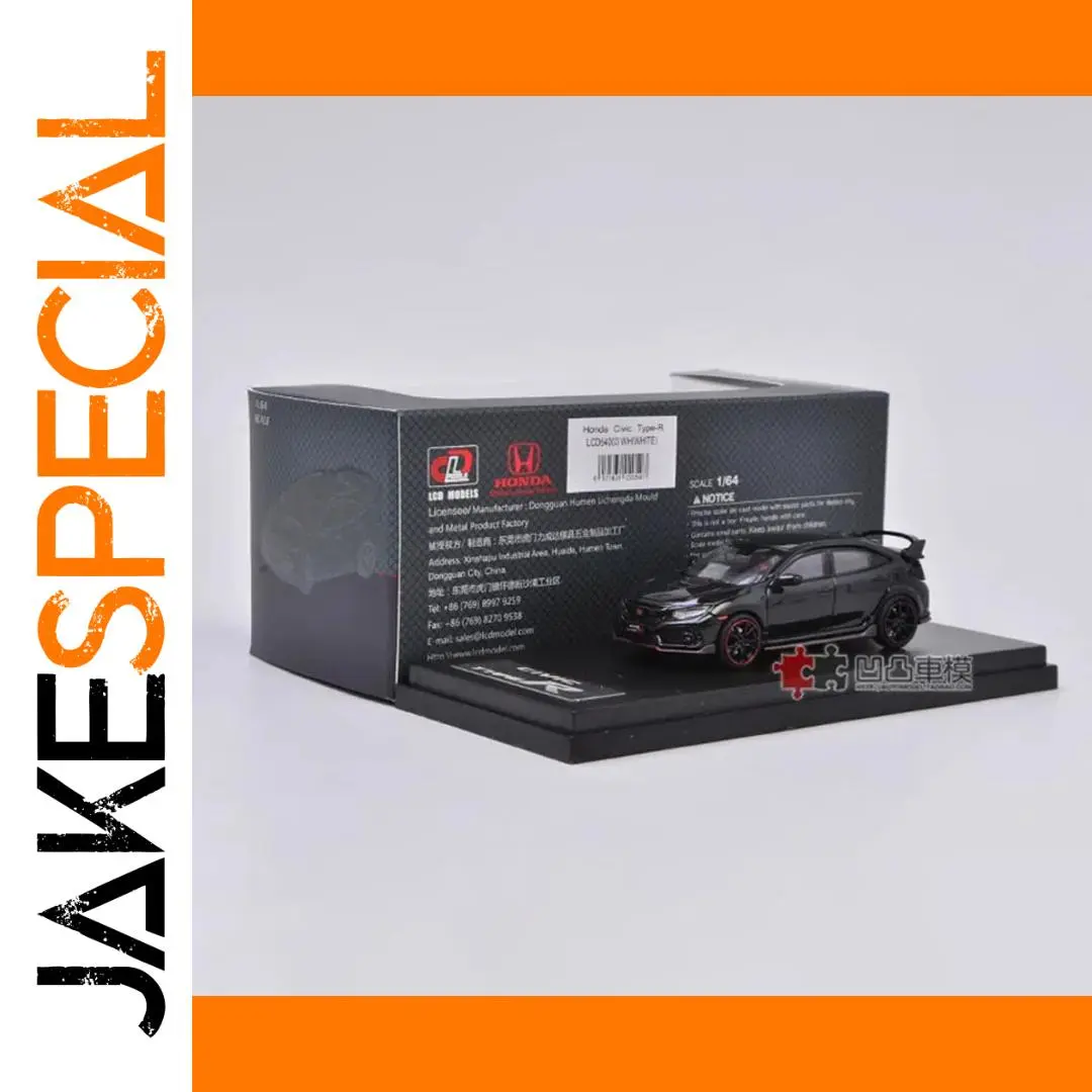 Honda Civic Type R FK8 Diecast Model 1:64 Scale 1 Honda Civic Type R FK8 Diecast Model 1:64 Scale