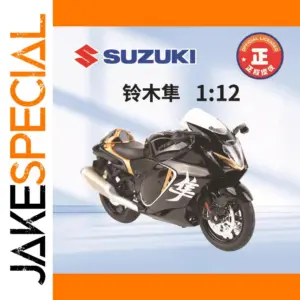 1:12 Scale Suzuki Hayabusa Alloy Motorcycle Model