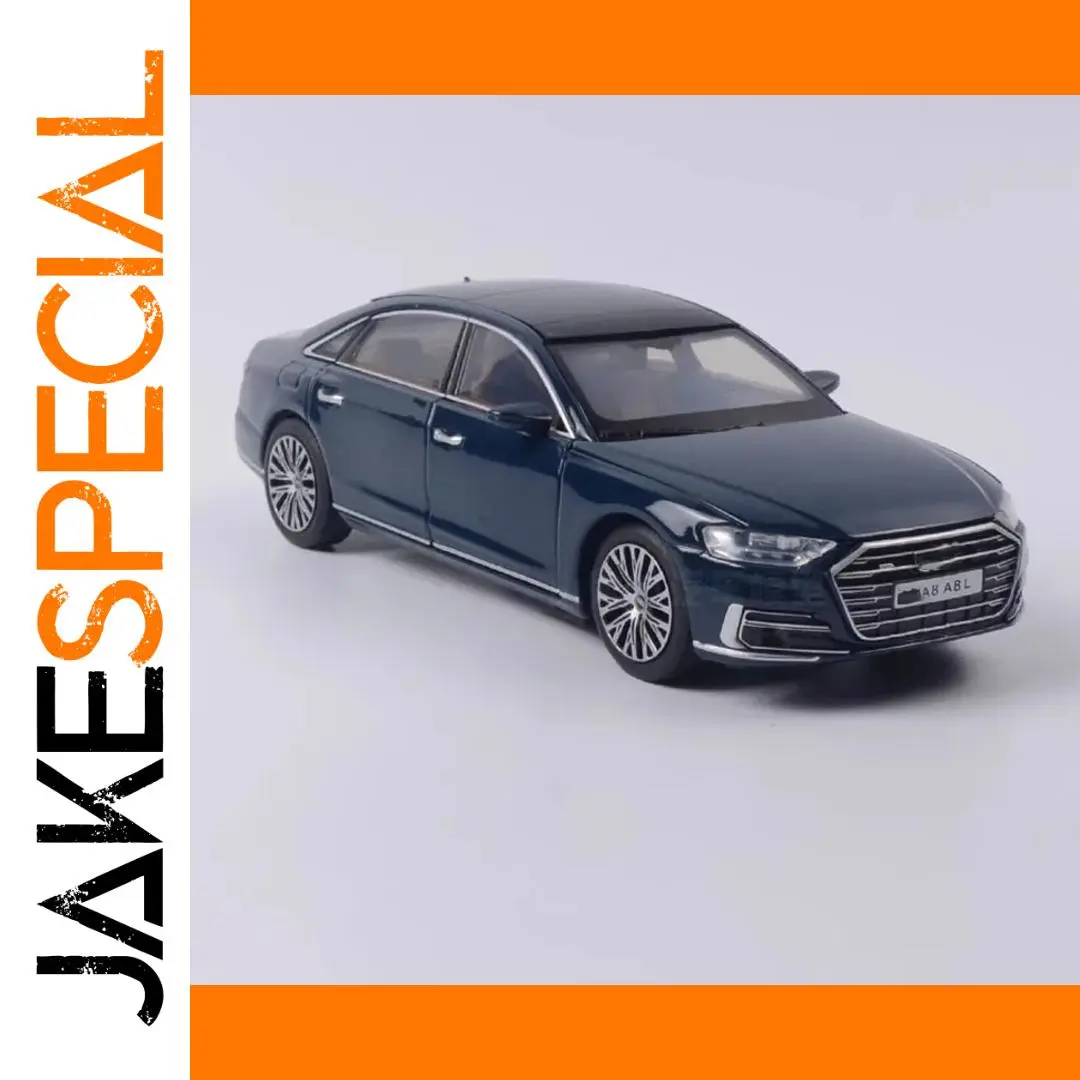 Luxury Blue A8L 1:32 Diecast Model Car 1 Luxury Blue A8L 1:32 Diecast Model Car
