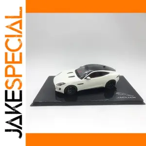 White Jaguar F-Type R 1:43 Scale Diecast Model