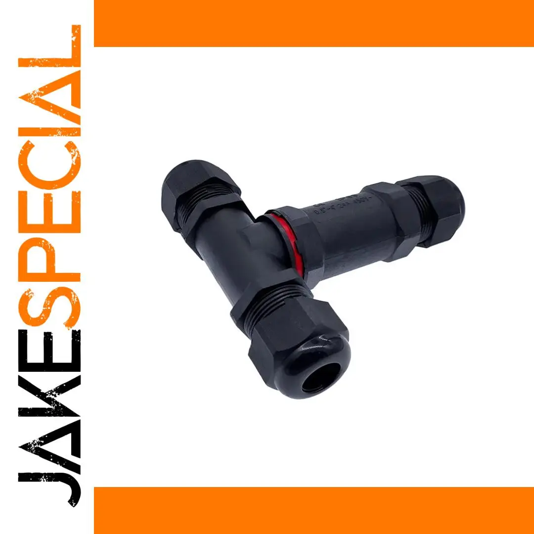 IP68 Waterproof T-Branch Connector, 2-5 Pin 1 IP68 Waterproof T-Branch Connector, 2-5 Pin