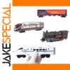 Four-Model Diecast Model Train Set Collection