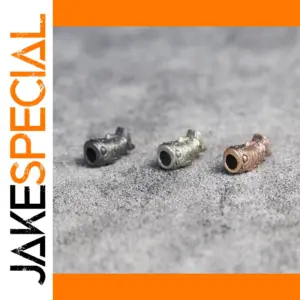 Brass Koi Fish Beads for DIY Projects