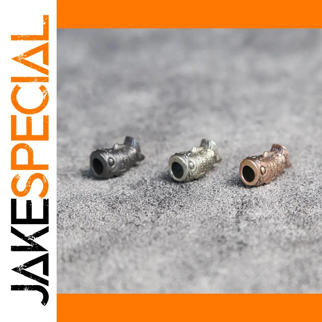 Brass Koi Fish Beads for DIY Projects 1 Brass Koi Fish Beads for DIY Projects