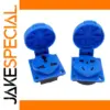 Waterproof Industrial Safety Power Socket 220-250V, 10A