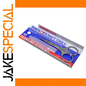 90mm SUS420J2 Curved Precision Model Scissors