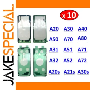 Samsung Waterproof Back Cover Stickers (A20, A30, A50, A70)